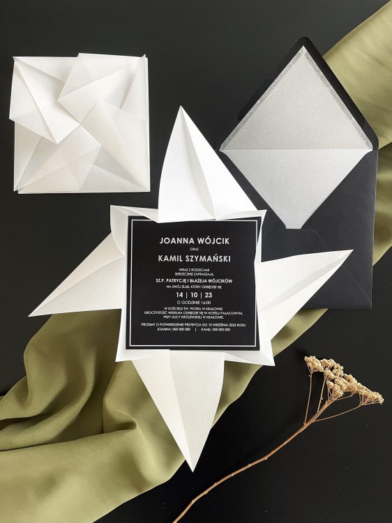 zaproszenia ślubne origami czarne 2.jpg