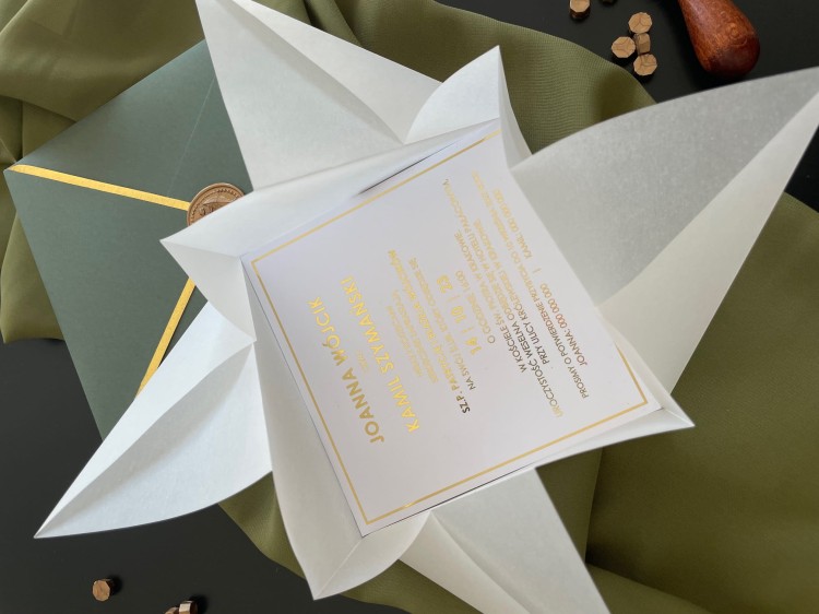 zaproszenia ślubne origami złocone 6.jpg