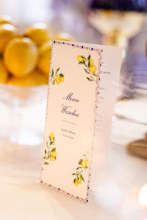 menu weselne stojące, cytryny.JPG