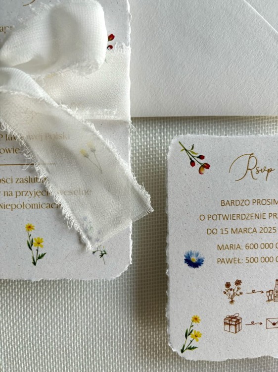 zaproszenia ślubne polne kwiaty z rwanymi krawędziami 49.jpg