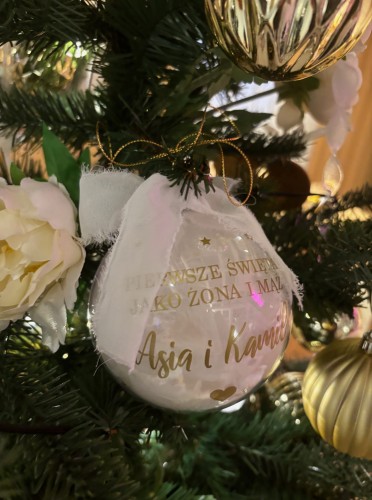 bombka pierwsze święta jako żona i mąż.jpg