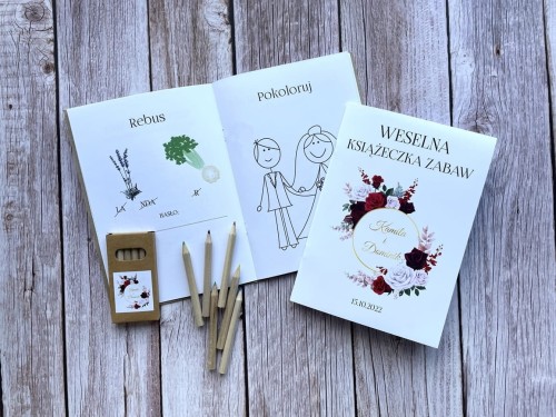 weselna książeczka dla dzieci