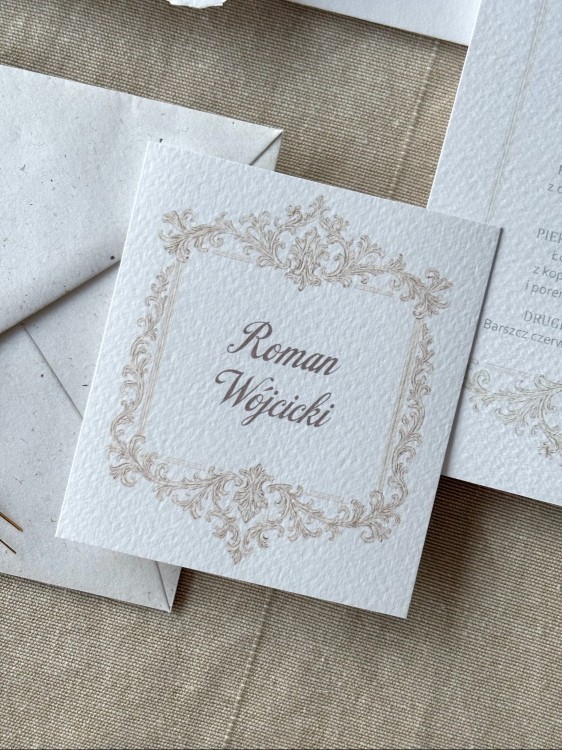 winietka z ornamentami