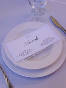 menu weselne z koronką