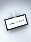 Winietki z piórkiem i perełką