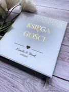 Księga Gości ze złoconymi kropeczkami