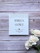 Księga Gości ze złoconymi kropeczkami