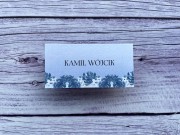 Winietki Dusty Blue kwiaty