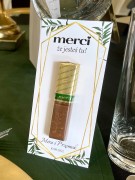 Karteczki na podziękowania Merci - Eukaliptus