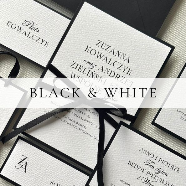 Black and White